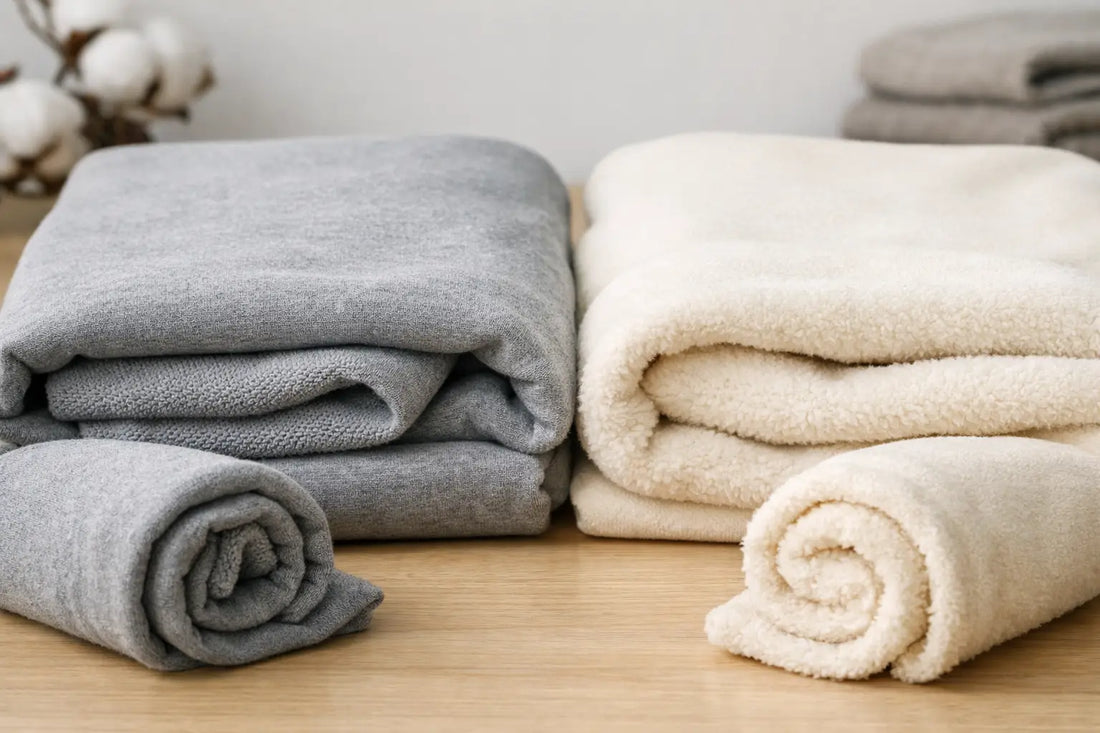 French Terry Versus Fleece: Which Feels Right?