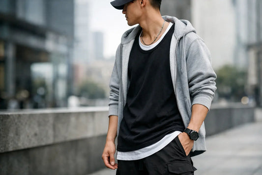 How to Layer Tank Tops for Clean Streetwear Fits