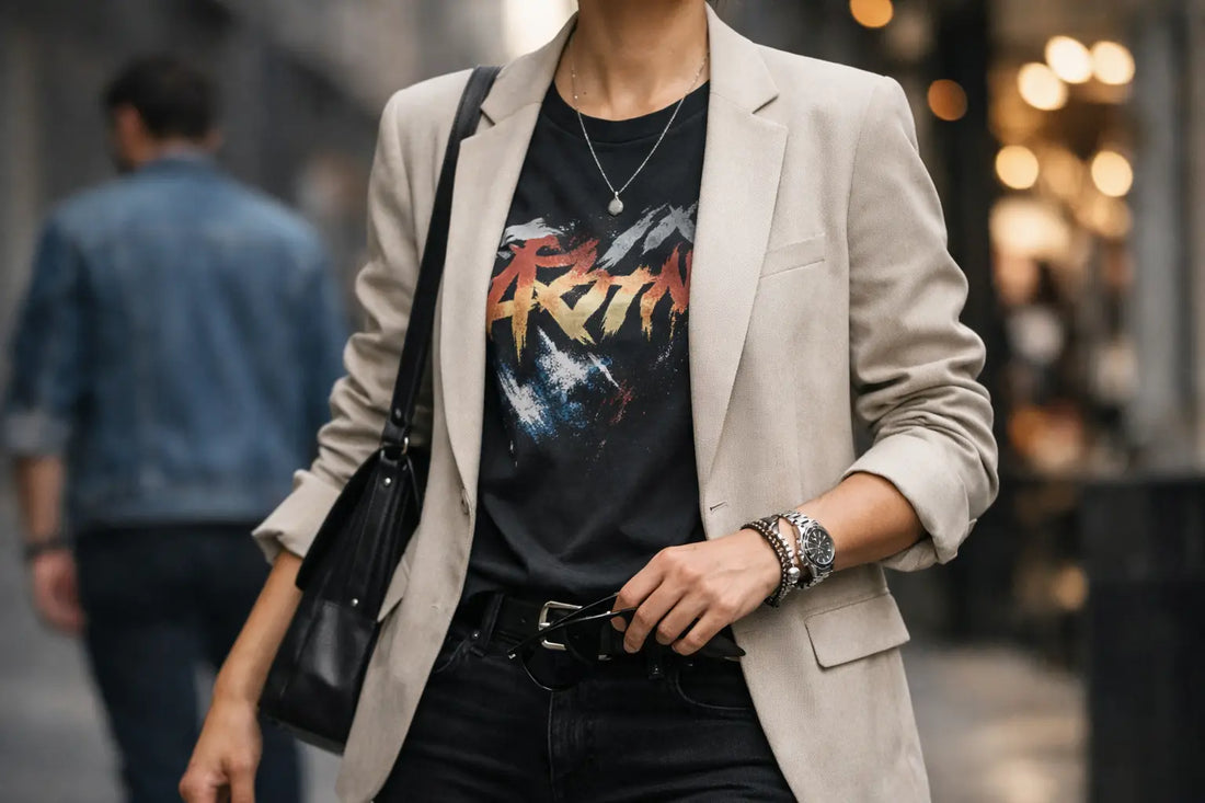 How to Style Graphic Tees Without Killing the Signal