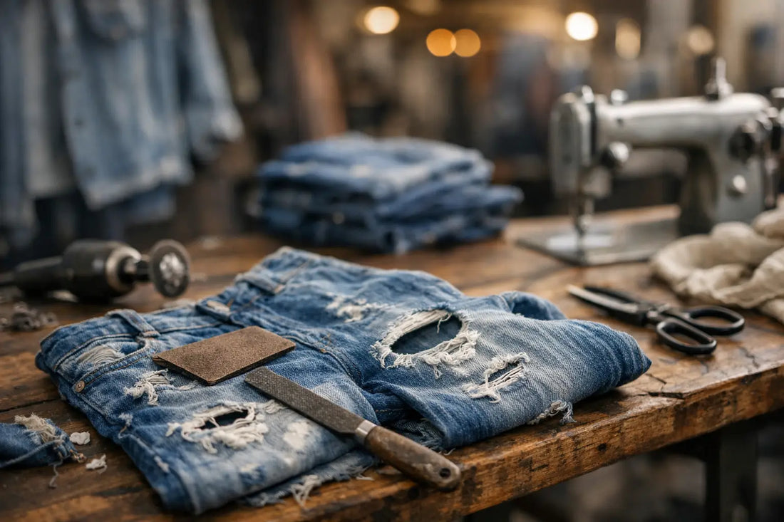 Garment Distressing: How Character Gets Built