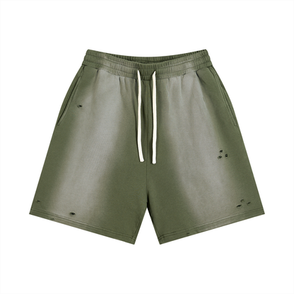 Sunfade Distressed Shorts