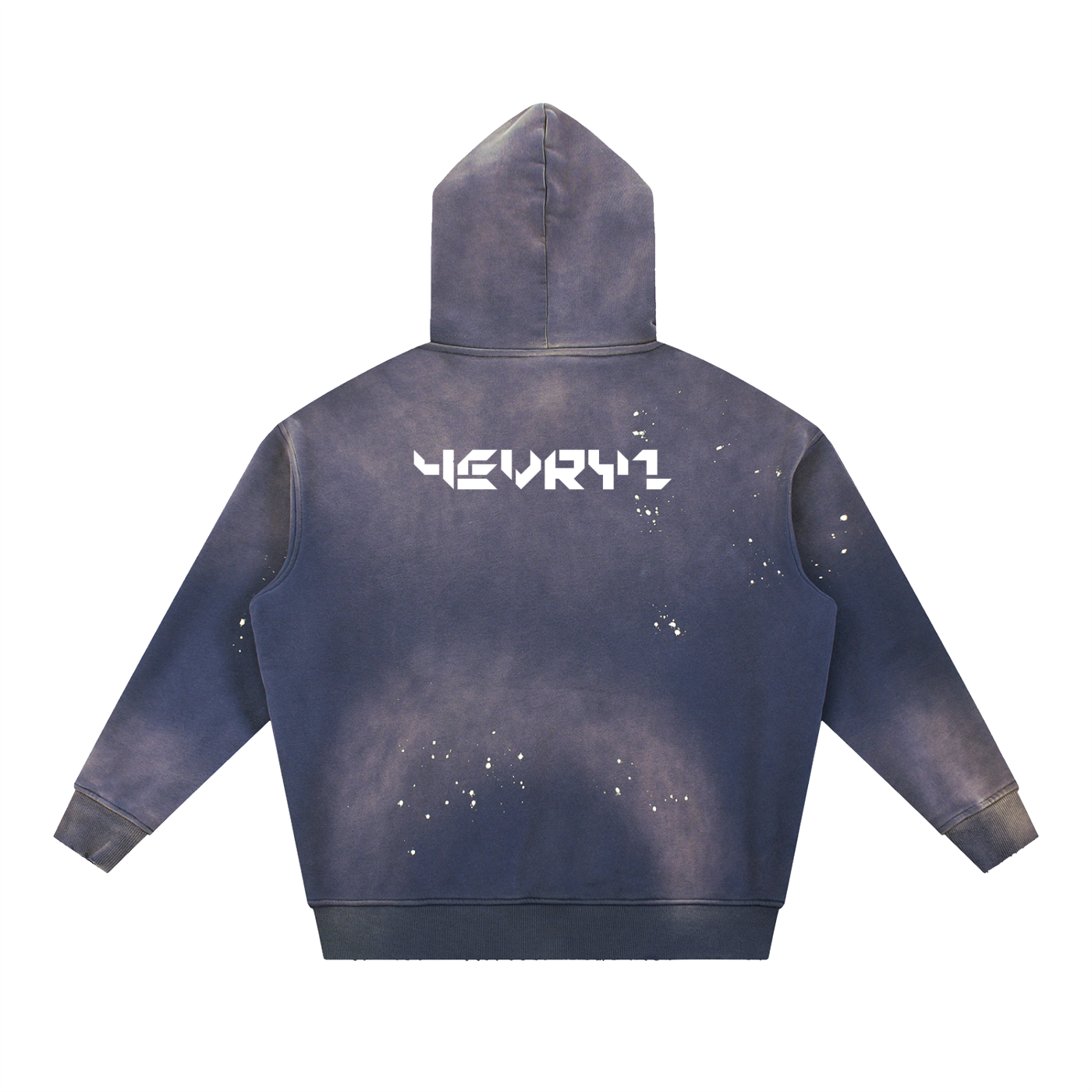 Vintage Wash Splatter Hoodie