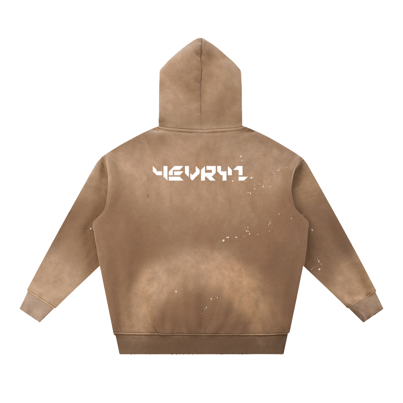 Vintage Wash Splatter Hoodie
