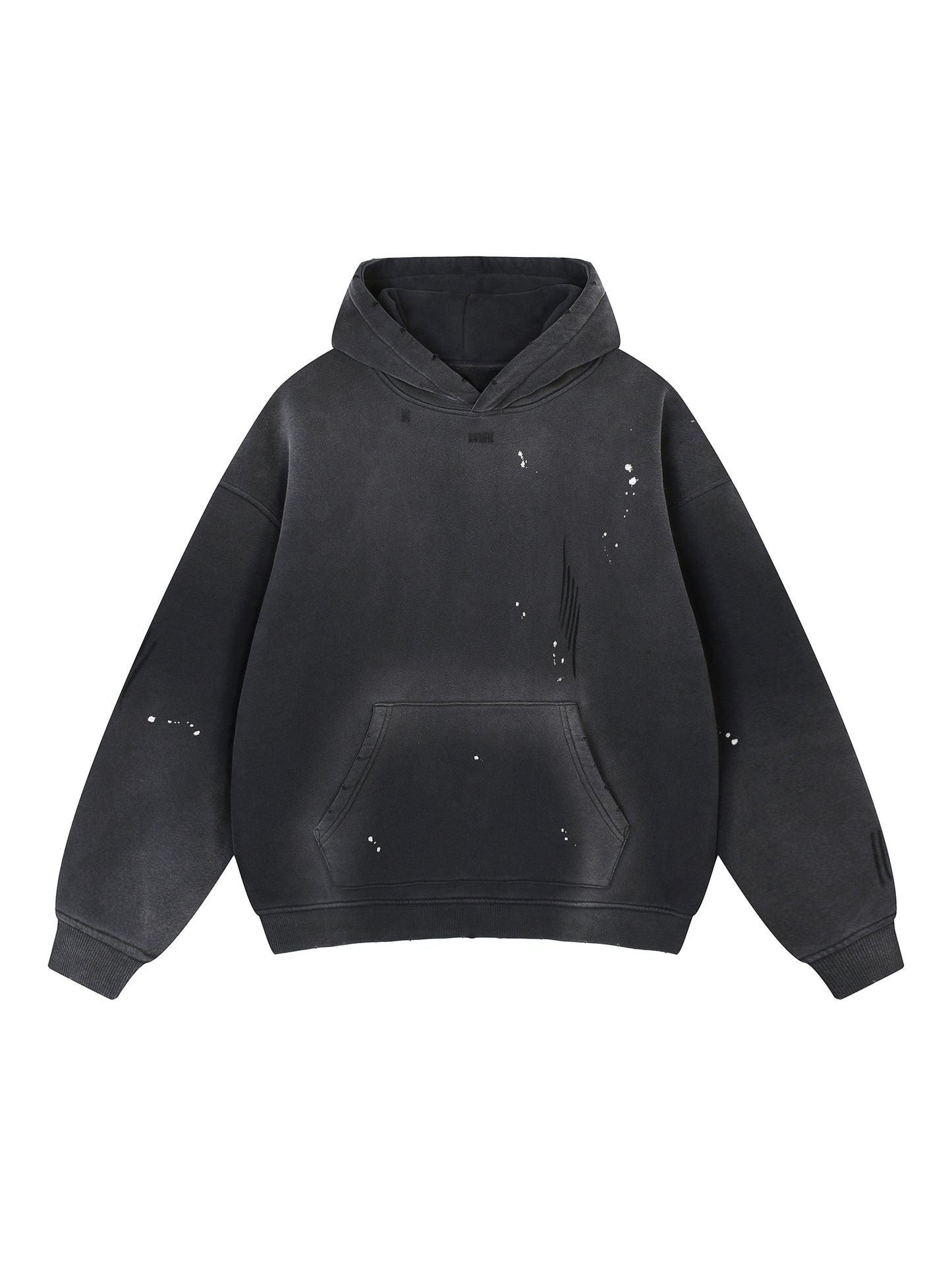 Vintage Wash Splatter Hoodie