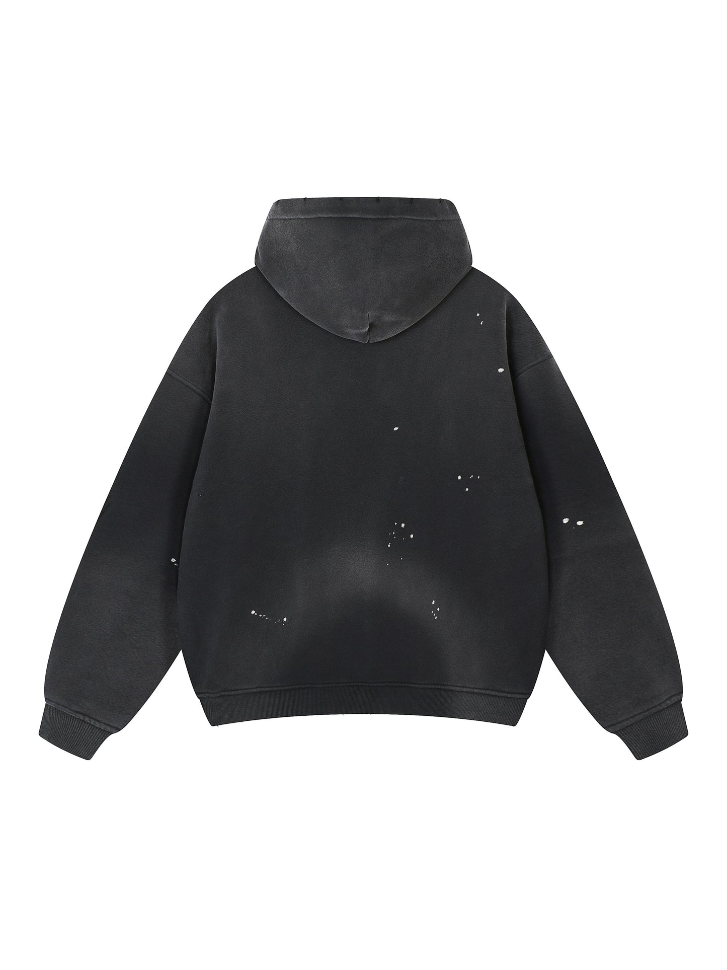 Vintage Wash Splatter Hoodie